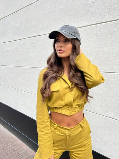 Cap Washed Light Grey